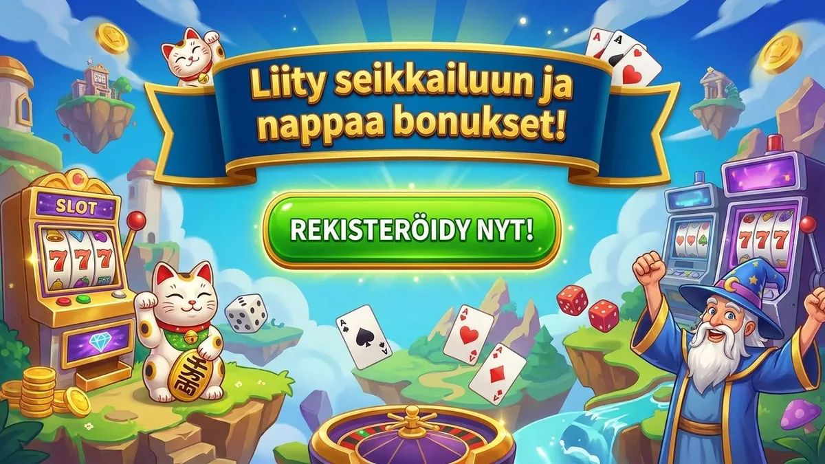 Rekisteröidy bonuksella